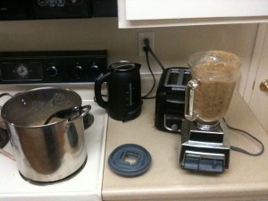 Pot and Blender
